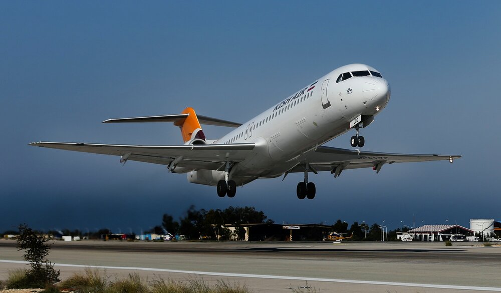 افزایش ظرفیت پروازهای فرودگاه کرمان با ورود هواپیمای پهن‌پیکر