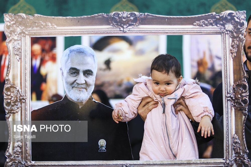 مراسم ششمین سالگرد شهادت حاج قاسم سلیمانی در کرمان